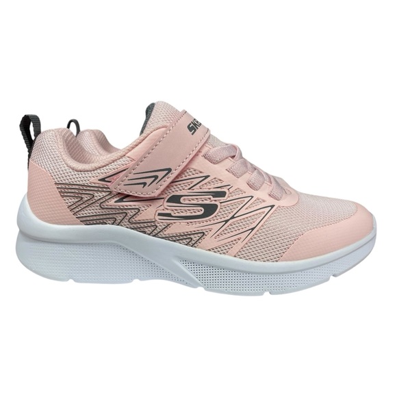 Skechers Toddler Girls Microspec Bold Delight Running Sneakers Light Pink. - Picture 3 of 9